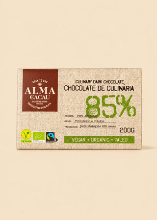 Chocolate de Culinária 85% de Cacau