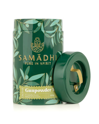 Chá Verde Gunpowder e Menta Samadhi 100g